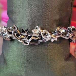 Silver Chain Link Bracelet